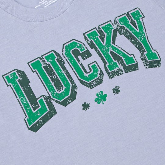 Lucky St. Patrick's Day Adult T-Shirt by Celebrate It